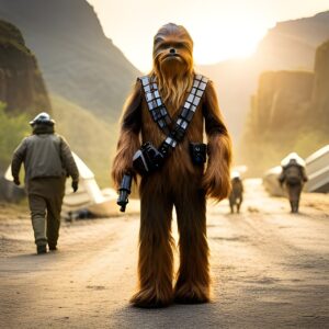 wookie uno dei personaggi alieni di stars wars
