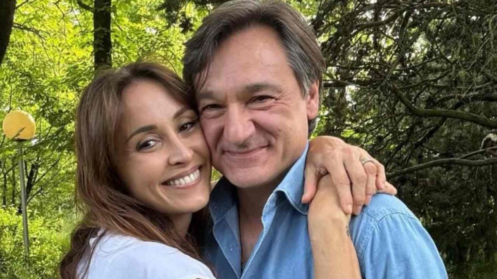 Benedetta Parodi e Fabio Caressa