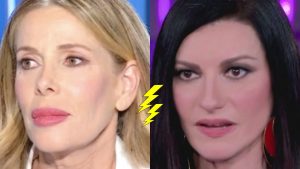 Alessia Marcuzzi e Laura Pausini