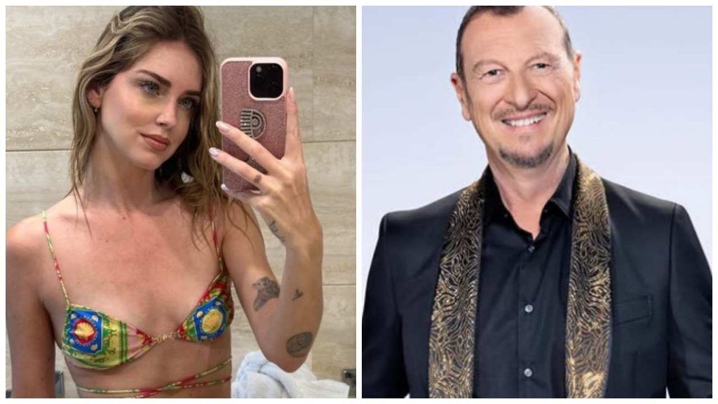 La Ferragni e Amadeus