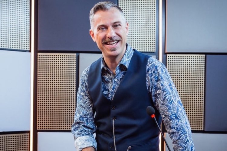 Il conduttore Gabriele Corsi