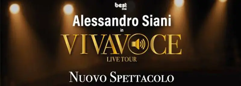Alessandro Siani porta “Vivavoce” in scena a teatro, ironia e verità senza filtri
